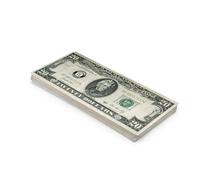 Scratch Lover Toy Money 100 x $20 Dollars Old Style (Standard US Dollar Size)