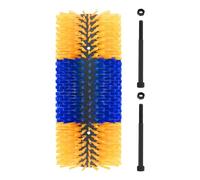 Scratch Massage Brush for Farm Animals, Scratch Brushes for Farm Animals, Cattle Scratch Brush Hair Massager, Full Massage Ejector Brush for Double Screw for Donkey, Cow, Mule