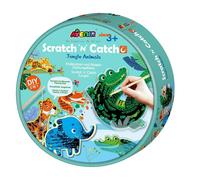 Create My Own Fishing Game | Jungle Animal | Traditional Fishing Game Combined with Scratch Art | for Kids Ages 3+