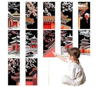 Scratch Off Bookmarks - Interactive Reading Challenge Bookmarks for Kids Adults | Activity Markers with Hidden Prompts for Book Lovers Classroom Libraries and 6.14x2.76x0.2 in