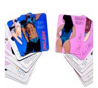 Scratch Off Couples Card Game with Romantic Challenges - Date Night Gift | Compact couples scratch card game for date night fun, ideal for bedrooms and romantic getaways, lightweight with surprise