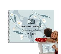 Scratch Off Date Night Games - Creative Ideas Souvenir Journal | Romantic Date Activity Book for Couples, Newlywed Gift, Ideas, Scratch Off Challenges for Fun and Memorable Date Nights