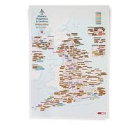 Scratch Off English Heritage Sites - Historic Properties & 42 x 59.4 cm