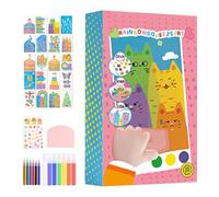 Scratch Off Set for - 20.5x26x13cm Fancy Interactive Art, Drawing Board Materials for Creative Fun for Travel, Family Friends | Uti