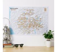 Scratch Off Wainwright Hill-bagging Print (Silk Art Paper)