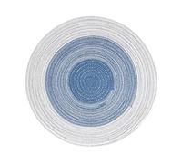 Scratch Pad Cat Scraper Mat Sofa Cover Furniture Protector Scratch Board Kitten Scratcher Claw Cats Ramie Fiber Round Pad Cat Scratching Board(Blue)