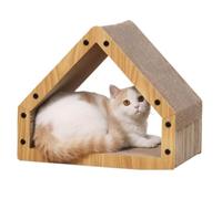 Scratch Pad Cat Scratcher House Safe And Secure Bevelled Surface Maximum Load Capacity 22 Lbs Cat Scratching Board