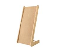 Scratch Pad Cat Scratcher L Shape Sisal Scratching Pad, Wooden Frame Scratch Board For Indoor Cats Wall Cat Scratching Board