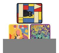 Scratch Pad Cats - 3 Pieces Sisal Furniture Protector, Cat Scratch Rug Pet Supplies For Kitten Grinding Claws Indoor Home Apartment Living Room Bedroom Balcony Wall Protection