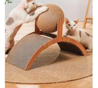 Scratch pad for Cats，cat Scratching Post，Cardboard cat Scratcher，Kitten Scratcher，sisal cat Scratching Board，cat Scratch pad-FANJUN-AMTECH (L)