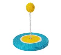 Scratch Pad for Cats Interactive Fun Wand with Sisal Ball