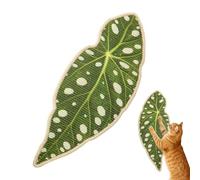 Scratch Pad for Cats Leaf Shape Kitten Scratching Mat