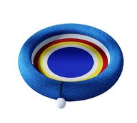 Scratch Pad for Cats - Oval Bed with Ball - Kitten Scratcher Mat Furniture Protector - for Small Large Breed Balcony Living Room Bedroom Home Travel Indoor Daily All-Season