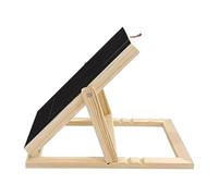 Scratch Pad for Dogs Wooden Scratching Puzzle Toy with Treat Box