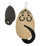 Scratch Pads for Cats - Nature Sisal Wear-Resistant Mouse Shape | Pet Cat Scratching Pads Wall Protector,for Small Medium Large Kitten Playing Exercise Resting