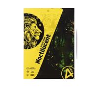 Scratch Paper for Kids - Handmade Glitter 4X Scratchboard Art Cards | Creative Coloring Drawing Toy Set | Landscape Animal DIY Craft Supplies for Men Women Children Teens