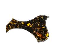 Scratch Plate Electric Guitar Protector Yellow Pattern Electric Guitar Pickguard PVC Texture For String Instrument