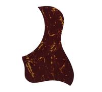 Scratch Plate for Acoustic Guitar 41-inch Wooden Guitar Pickguard Personalized Bird-shaped Guitar Pickguard With Various Textures(Brown)