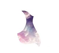 Scratch Plate for Acoustic Guitar Acoustic Guitar Pickguard Bird Shape Pickguard 38-41 Inch Folk Decoration Strum Sticker(A)