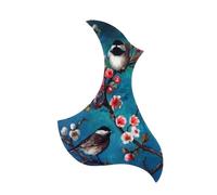 Scratch Plate for Acoustic Guitar Folk Acoustic Guitar Pickguard Board Love Bird Pattern Pick Guard Plate For 40-41inch Guitar