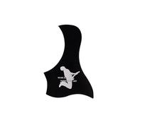 Scratch Plate for Acoustic Guitar Folk Guitar Pickguard Ukulele Pickguard Bird-shaped Sound Hole Sticker(S1)