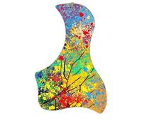 Scratch Plate for Acoustic Guitar Guitar Pickguard Film Can Cover The Original Pickguard Guitar Panel Decorative Film(M)