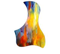 Scratch Plate for Acoustic Guitar Guitar Pickguard Film Can Cover The Original Pickguard Guitar Panel Decorative Film(D)
