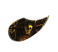 Scratch Plates Electric Guitar Protector Yellow Patterned Electric Guitar Pickguard PVC Texture For String Instrument