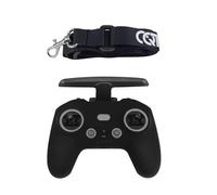 Scratch-Proof Silicone Cover For DJI AVATA/FPV, Done Remote Controller Protective Sleeve With Lanyard Anti Falling And Anti Scrapin Handle Protective Case (Black)