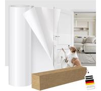 Scratch Protection Cat Tape, 20 cm x 300 cm Anti Scratch Furniture Door Protector from Dog Cat Scratching, Self-Adhesive Cat Anti Scratch Training Clear Tape for Sofa, Door, Carpet, Couch, Wall Etc