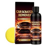 Scratch Remover - 100g Polishing Compound, Sponge Repair Kit, Light Oxidation Eraser, Water Spot Correction, Automotive Exterior Category, Paint Finish Care Maintenance Vehicle Restoration