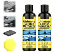 Scratch Remover, Car Scratch Remover Kit,Ultimate Scratch Removers,Quick Fix Removal Paste for Deep Scratches,All Paint Colors Polishing Kit (2)