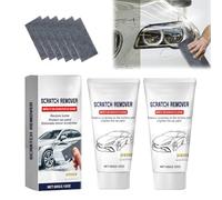 Scratch Remover Car Scratch Repair Paste with Nano Sparkle Cloth, Car Scratch Repair Paste Polishing Wax Scratch Remover Kit for Deep Scratches, Scratch Repair Wax for Car