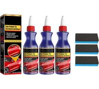 Scratch Remover for Cars - Professional Automotive Paint Repair Paste for Deep Scratches & Swirl Marks, Universal Car Polishing Wax Kit with Applicator Sponge for All Vehicles (3)