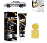 Scratch Remover for Vehicles, Car Scratch Remover for Deep Scratches,Scratch Eraser Car Polishing Wax for Vehicles,Auto Paint Scratch Repair Kit with Wipe and Sponge for Various
