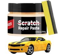 Scratch Remover for Vehicles | Fast-Acting Detailing Supplies | Car Scratch Repair Scuff Removal Paste | for Automotive RV SUV Exterior Bumper Door Rim Wheel Maintenance Care