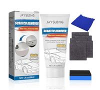 Scratch Remover Kit - Car Scratch and Scuff Removal, Car Polish Wax Scratch Remover Kit, Car Scratch Remover Cream, Easy Application, High Gloss Finish, ncludes Applicator Pad & Microfibre Cloth