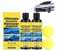 Scratch Remover, Nano Car Scratch Remover, Ultimate Car Scratch Remover with Nano Sparkle Cloth, Quick Repair Scratches and Restore Shine, Long-Lasting Protection (A-2PC)