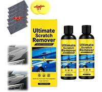 Scratch Remover, Nano Polix Car Scratch Remover Kit - Eliminate All Car Scratches in 60 Seconds, Quick Fix Removal Paste for Deep Scratches, All Paint Colors Polishing Kit, 100g (2Pcs)