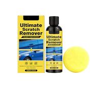 Scratch Remover Set,Eliminate All Car Scratches in 60 Seconds, Nano polix Scratch Remover, Quick Fix Removal Paste for Deep Scratches, All Paint Colors Polishing Kit (1, 100g&1foam)