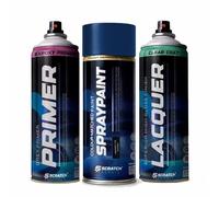 Scratch Repair Capri Blue 2Cnawwa Compatible with Ford Europe Vehicles Aerosol Spray Paint Kit with Primer & Clearcoat