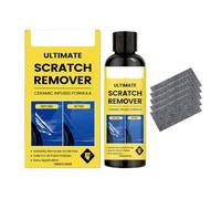 Scratch Repair For Vehicles - 120 Milliliter Professional Buffing Compound Wax Kit, Long Lasting Gloss Fluid, Auto Body Paint Cleaner | Ultimate Finish Restoration Liquid For SUV Sedan RV