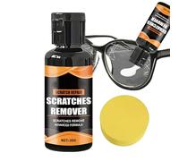 Scratch Repair Kit for Glasses, Sunglasses Cleaner 30g with Sponge - Scratch Remover for Lenses, for Watch Camera, Car Windscreen, Paint Glass