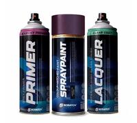 Scratch Repair Pink Metallic Compatible with Bmw Vehicles Aerosol Spray Paint Kit with Primer & Clearcoat