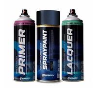 Scratch Repair The Black Sky Metallic D07 Compatible with Chery Vehicles Aerosol Spray Paint Kit with Primer & Clearcoat