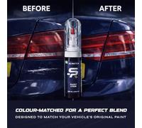Scratch Repair - Touch up Paint Bottle Black Rock Compatible for BMW Vehicles with Brush Applicator 30ml, 2-in-1 Car Paint Repair