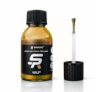 Scratch Repair - Touch up Paint Bottle Saffron Yellow Bd Compatible for Ford Europe Vehicles with Brush Applicator 30ml, 2-in-1 Car Paint Repair