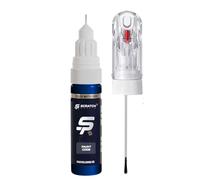 Scratch Repair - Touch up Pen Bleu Iron Metallic Bu0810 Compatible for Renault Vehicles with Needle & Brush Applicator, 2-in-1 Car Paint Repair