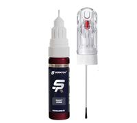 Scratch Repair - Touch up Pen Frozen Dark Red Metallic P71 Compatible for Bmw Vehicles with Needle & Brush Applicator, 2-in-1 Car Paint Repair
