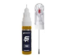 Scratch Repair - Touch up Pen Jaune Jaune Vif Compatible for Renault Vehicles with Needle & Brush Applicator, 2-in-1 Car Paint Repair